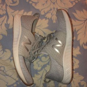 Grey New Balance shoes